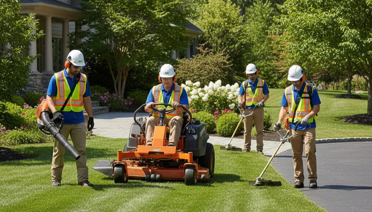 Tree service crew in Saugus, MA providing professional tree care and removal services