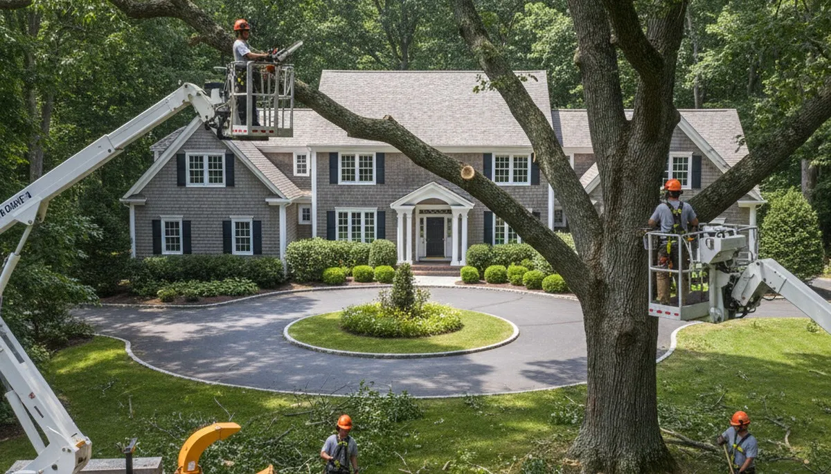 Tree removal crew serving Saugus, MA for safe tree cutting, trimming, and emergency removal