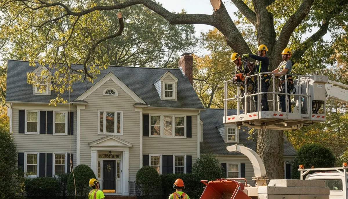 Tree removal crew serving Saugus, MA for safe tree cutting and cleanup