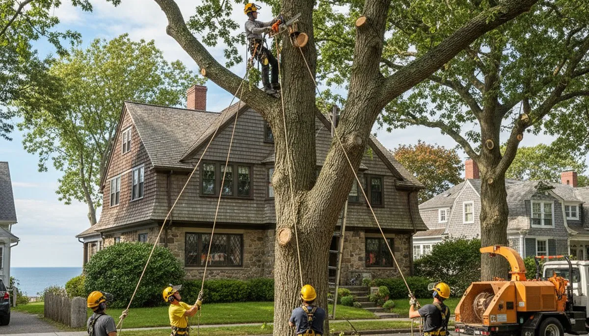 Tree removal service in Saugus, MA, for safe tree cutting and property cleanup